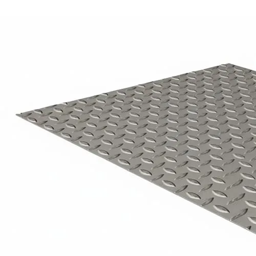 Лист нержавеющий рифлёный TEAR PLATE 3х1250х2500 мм AISI 304 DIN 50049-1992