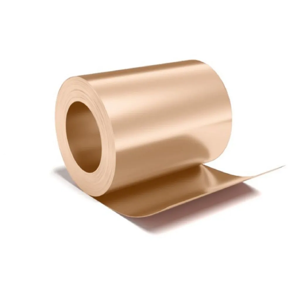 Лента бронзовая 0,1х10 мм БРА7 ГОСТ 1048-2006