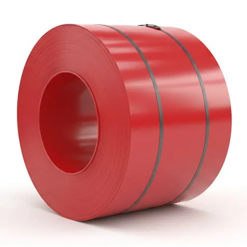 Рулон оцинкованный с полимерным покрытием 0,1х500 мм 08ПС ГОСТ 52146-2003