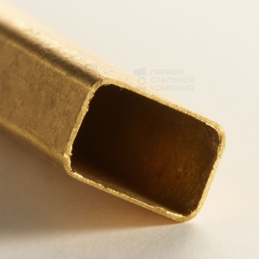 Труба латунная прямоугольная 160х80х2,5 мм Л63 ГОСТ 20900-2014
